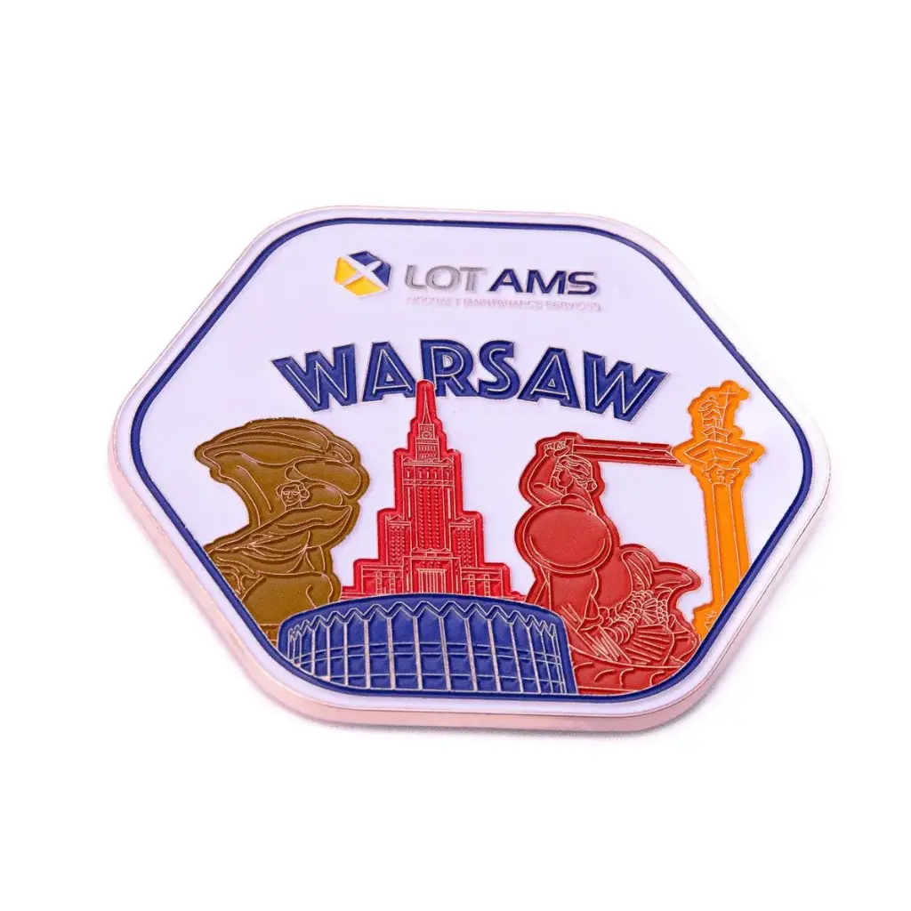 Magnesy Emaliowane 2D 